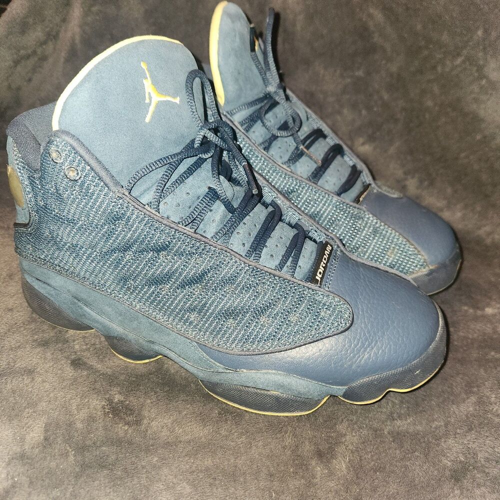 Air Jordan 13 Retro Squadron Blue Mens Size 8.5